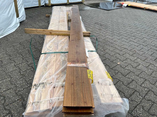 Douglas wisselsponning/halfhoutsrabat 4000x190x18mm (5x) - afbeelding 2 van  3