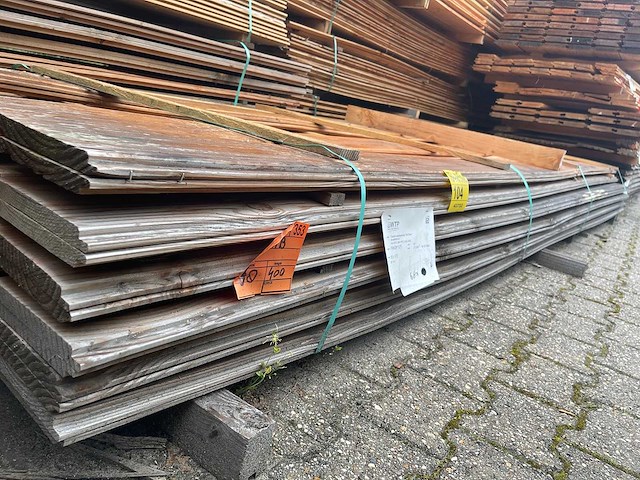 Douglas wisselsponning/halfhoutsrabat 4000x190x18mm (68x) - afbeelding 2 van  3
