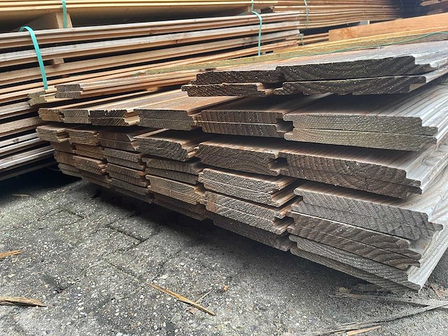 Douglas wisselsponning/halfhoutsrabat 4000x190x18mm (68x) - afbeelding 3 van  3