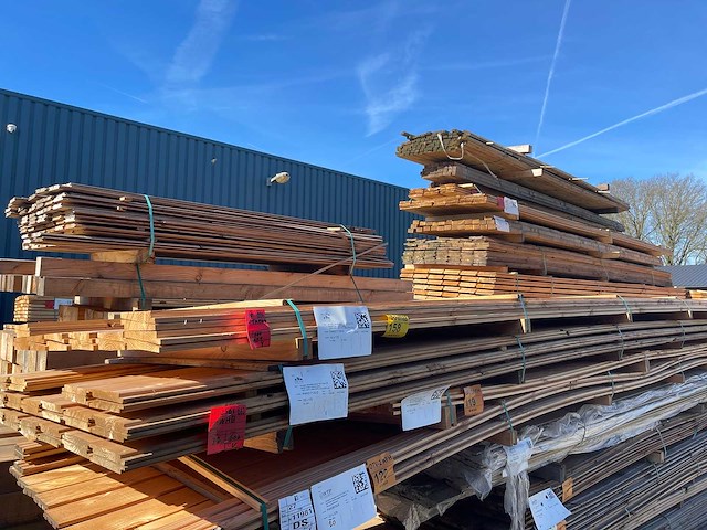 Douglas wisselsponning/halfhoutsrabat 5000-6000x190x18mm (16x) - afbeelding 2 van  3