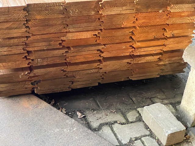 Douglas wisselsponning/halfhoutsrabat 5000x190x18mm (144x) - afbeelding 3 van  3