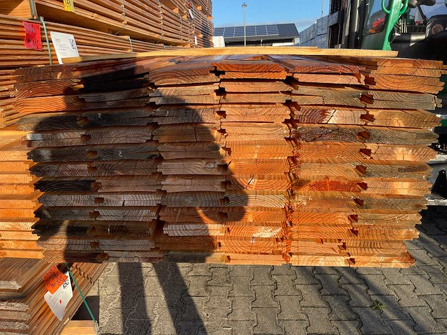 Douglas wisselsponning/halfhoutsrabat 5000x190x18mm (148x) - afbeelding 3 van  3