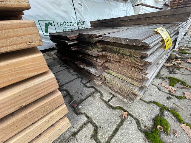 Douglas wisselsponning/halfhoutsrabat 5000x190x18mm (67x) - afbeelding 2 van  3