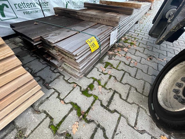 Douglas wisselsponning/halfhoutsrabat 5000x190x18mm (67x) - afbeelding 3 van  3