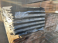 Douglas wisselsponning/halfhoutsrabat zwart gecoat 3000x190x18mm (117x) - afbeelding 3 van  3