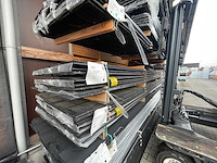 Douglas wisselsponning/halfhoutsrabat zwart gecoat 4000x190x18mm (50x) - afbeelding 2 van  3