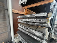 Douglas wisselsponning/halfhoutsrabat zwart gecoat 4000x190x18mm (50x) - afbeelding 3 van  3