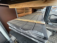 Douglas wisselsponning/halfhoutsrabat zwart gecoat 4000x190x18mm (50x) - afbeelding 1 van  3