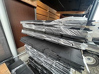 Douglas wisselsponning/halfhoutsrabat zwart gecoat 4000x190x18mm (50x) - afbeelding 3 van  3