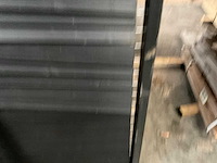 Douglas zwart gespoten shutterscherm 120x225 cm (2x) - afbeelding 9 van  9