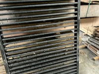 Douglas zwart gespoten shutterscherm 120x225 cm - afbeelding 4 van  12