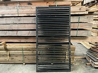 Douglas zwart gespoten shutterscherm 120x225 cm - afbeelding 5 van  12