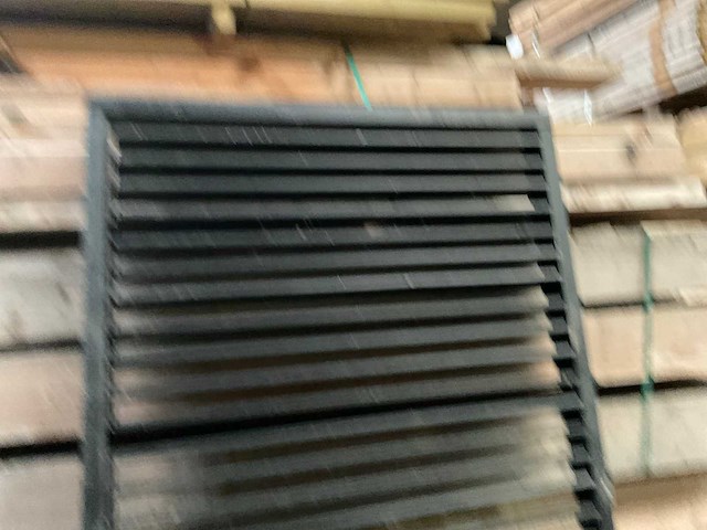 Douglas zwart gespoten shutterscherm 120x225 cm - afbeelding 12 van  12