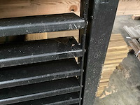 Douglas zwart gespoten shutterscherm 120x225 cm - afbeelding 3 van  11