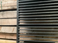 Douglas zwart gespoten shutterscherm 120x225 cm - afbeelding 10 van  11