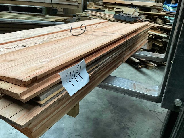 Douglas zweeds rabat - 170x19x2,4-1,2 cm (40x) - afbeelding 2 van  10