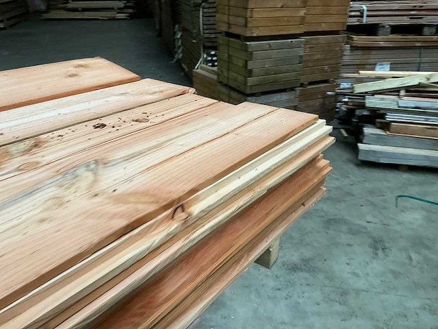 Douglas zweeds rabat - 170x19x2,4-1,2 cm (40x) - afbeelding 9 van  10