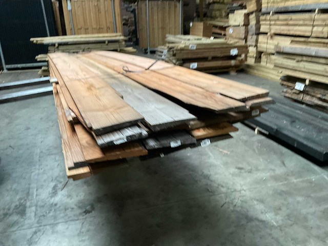 Douglas zweeds rabat - 400x19,5x1,1-2,4 cm (28x) - afbeelding 7 van  9