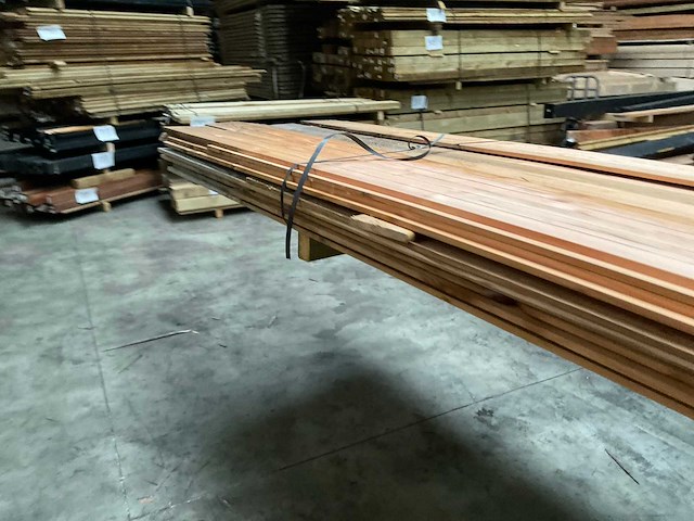 Douglas zweeds rabat - 400x19,5x1,1-2,4 cm (28x) - afbeelding 3 van  9