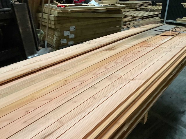 Douglas zweeds rabat - 400x19,5x1,1-2,4 cm (28x) - afbeelding 9 van  9