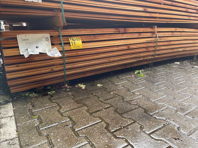 Douglas zweeds rabat 3000x160x26mm (104x) - afbeelding 4 van  4