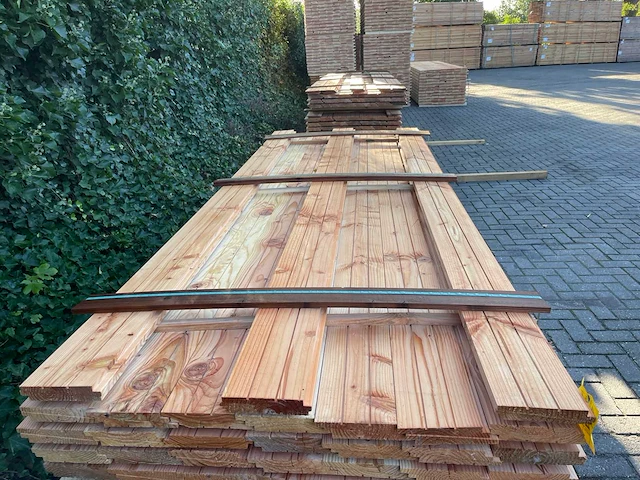 Douglas zweeds rabat 3000x160x26mm (62x) - afbeelding 1 van  3