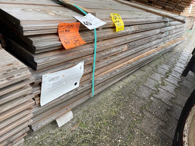 Douglas zweeds rabat 3000x190x21mm (108x) - afbeelding 1 van  3