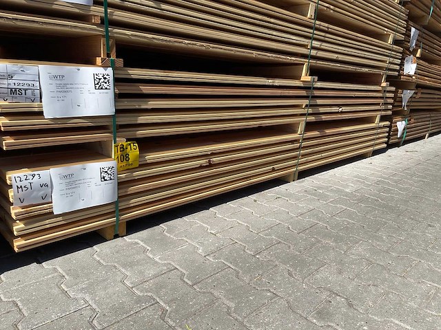Douglas zweeds rabat 3000x190x21mm (120x) - afbeelding 4 van  4