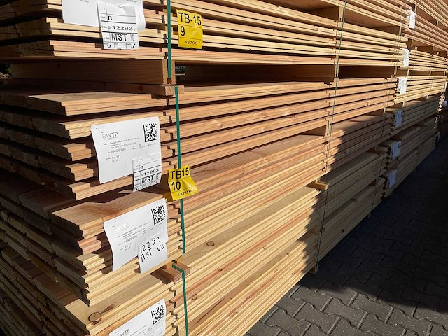 Douglas zweeds rabat 3000x190x21mm (120x) - afbeelding 4 van  4