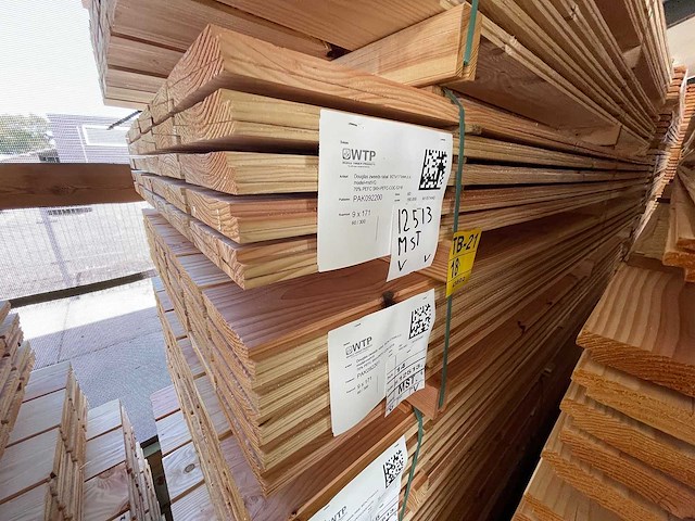 Douglas zweeds rabat 3000x190x21mm (120x) - afbeelding 4 van  4