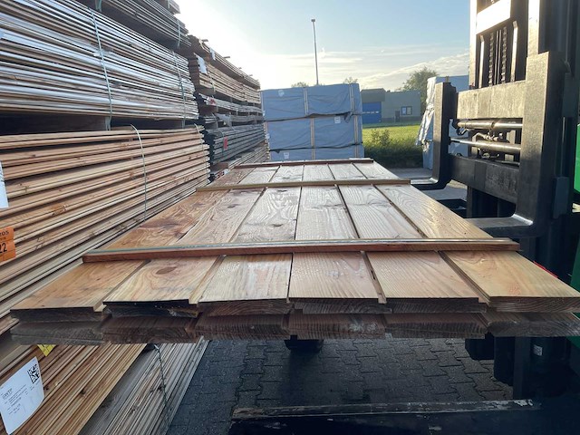 Douglas zweeds rabat 3000x190x21mm (24x) - afbeelding 1 van  3