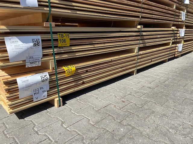 Douglas zweeds rabat 3000x190x21mm (60x) - afbeelding 2 van  4