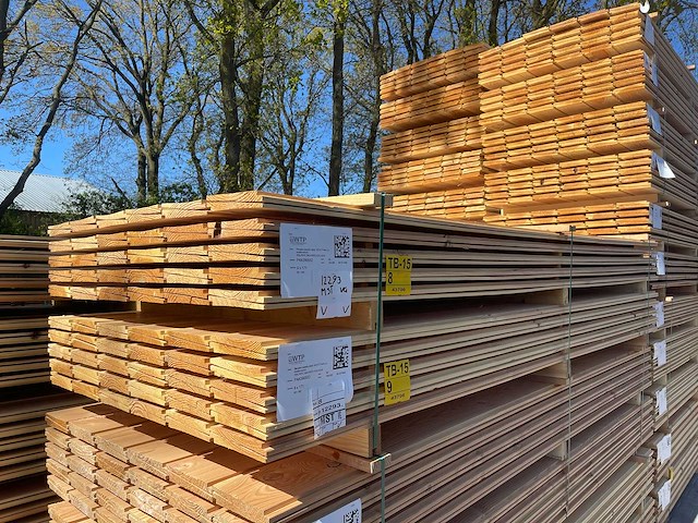 Douglas zweeds rabat 3000x190x21mm (60x) - afbeelding 2 van  3