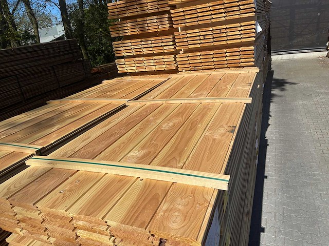 Douglas zweeds rabat 3000x190x21mm (60x) - afbeelding 1 van  3