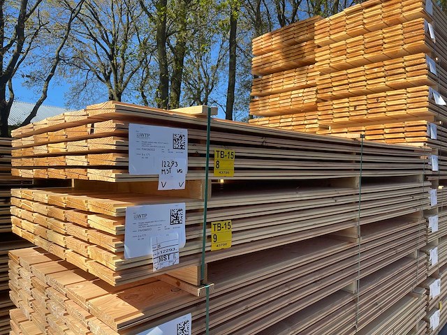 Douglas zweeds rabat 3000x190x21mm (60x) - afbeelding 2 van  3