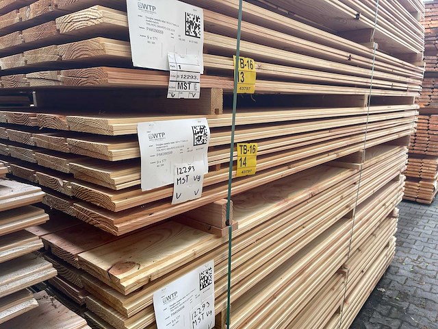 Douglas zweeds rabat 3000x190x21mm (60x) - afbeelding 4 van  4