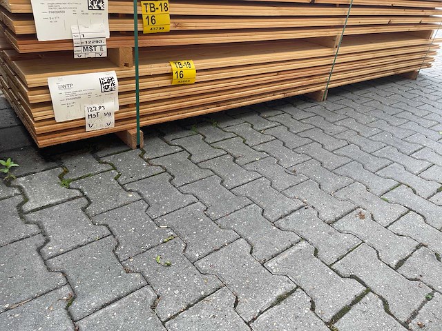 Douglas zweeds rabat 3000x190x21mm (60x) - afbeelding 4 van  4