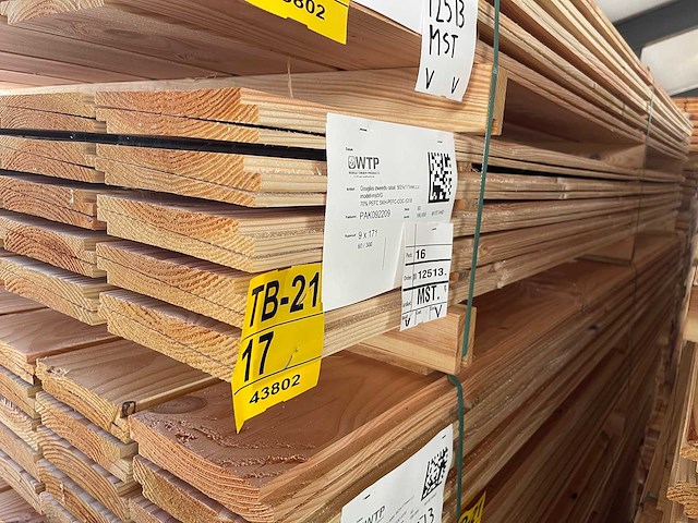 Douglas zweeds rabat 3000x190x21mm (60x) - afbeelding 4 van  4