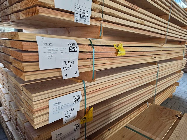 Douglas zweeds rabat 3000x190x21mm (60x) - afbeelding 4 van  4