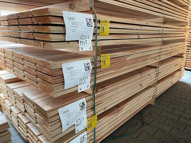 Douglas zweeds rabat 3000x190x21mm (60x) - afbeelding 4 van  4