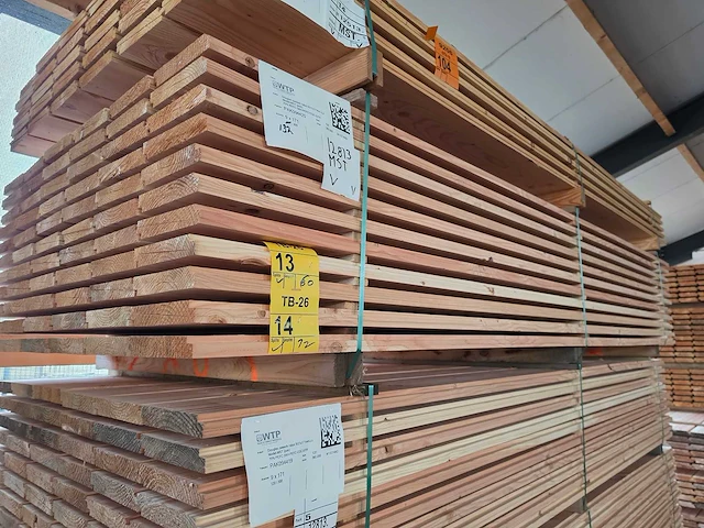 Douglas zweeds rabat 3000x190x21mm (60x) - afbeelding 4 van  4
