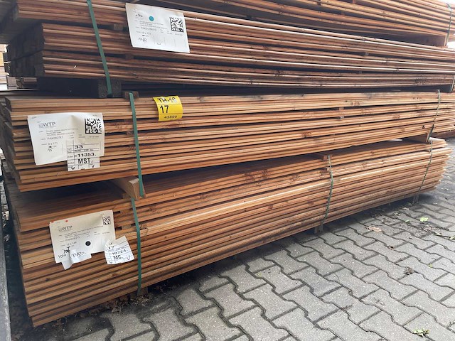 Douglas zweeds rabat 3000x190x21mm (75x) - afbeelding 4 van  4