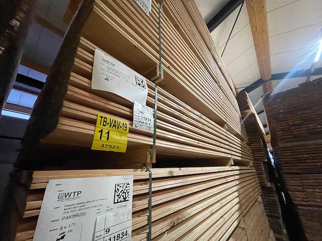 Douglas zweeds rabat 3000x190x21mm (84x) - afbeelding 4 van  4