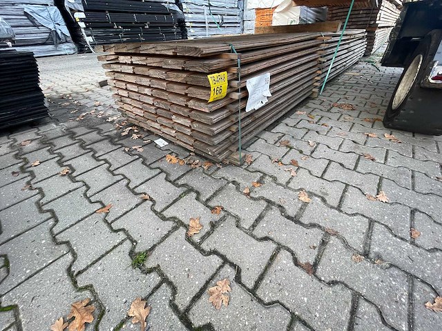 Douglas zweeds rabat 4000x125x7mm (140x) - afbeelding 2 van  3