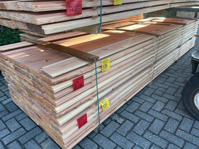 Douglas zweeds rabat 4000x160x26mm (100x) - afbeelding 2 van  3