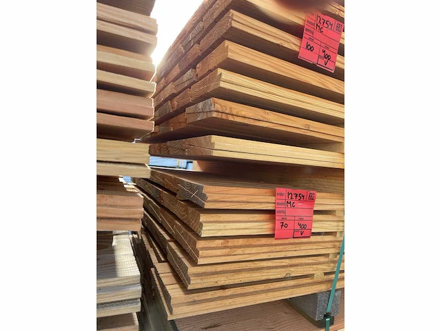 Douglas zweeds rabat 4000x160x26mm (170x) - afbeelding 3 van  3