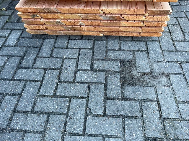 Douglas zweeds rabat 4000x160x26mm (70x) - afbeelding 3 van  3