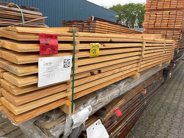 Douglas zweeds rabat 4000x190x21mm (110x) - afbeelding 2 van  3