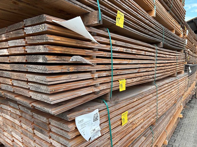 Douglas zweeds rabat 4000x190x21mm (116x) - afbeelding 4 van  4