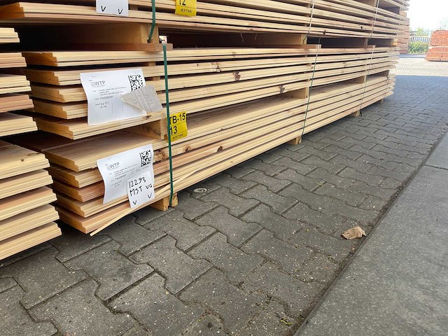 Douglas zweeds rabat 4000x190x21mm (120x) - afbeelding 4 van  4